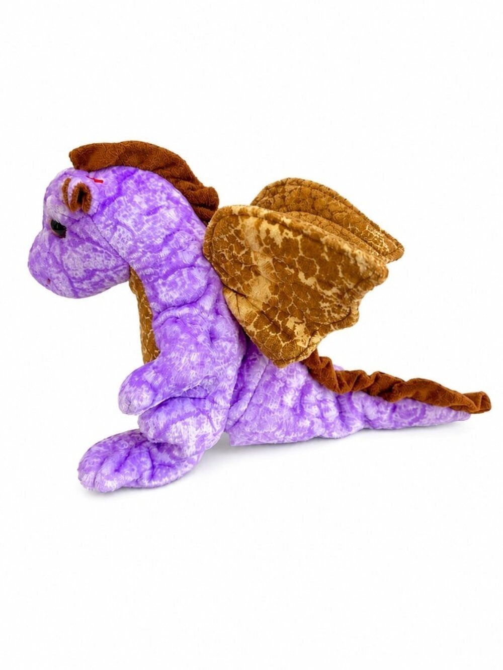 Ty Beanie Babies Legends Purple Dragon Plush EUC w/ Original Hang Tag Rare Colle